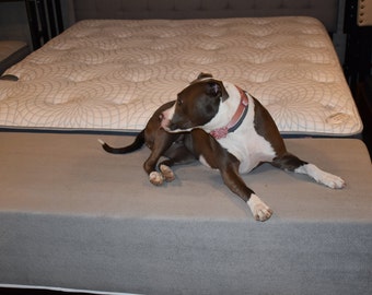 12" Dog Bed Mattress Extender Kit - Dog Bed Extension of Human Mattress - Elevated Dog Bed
