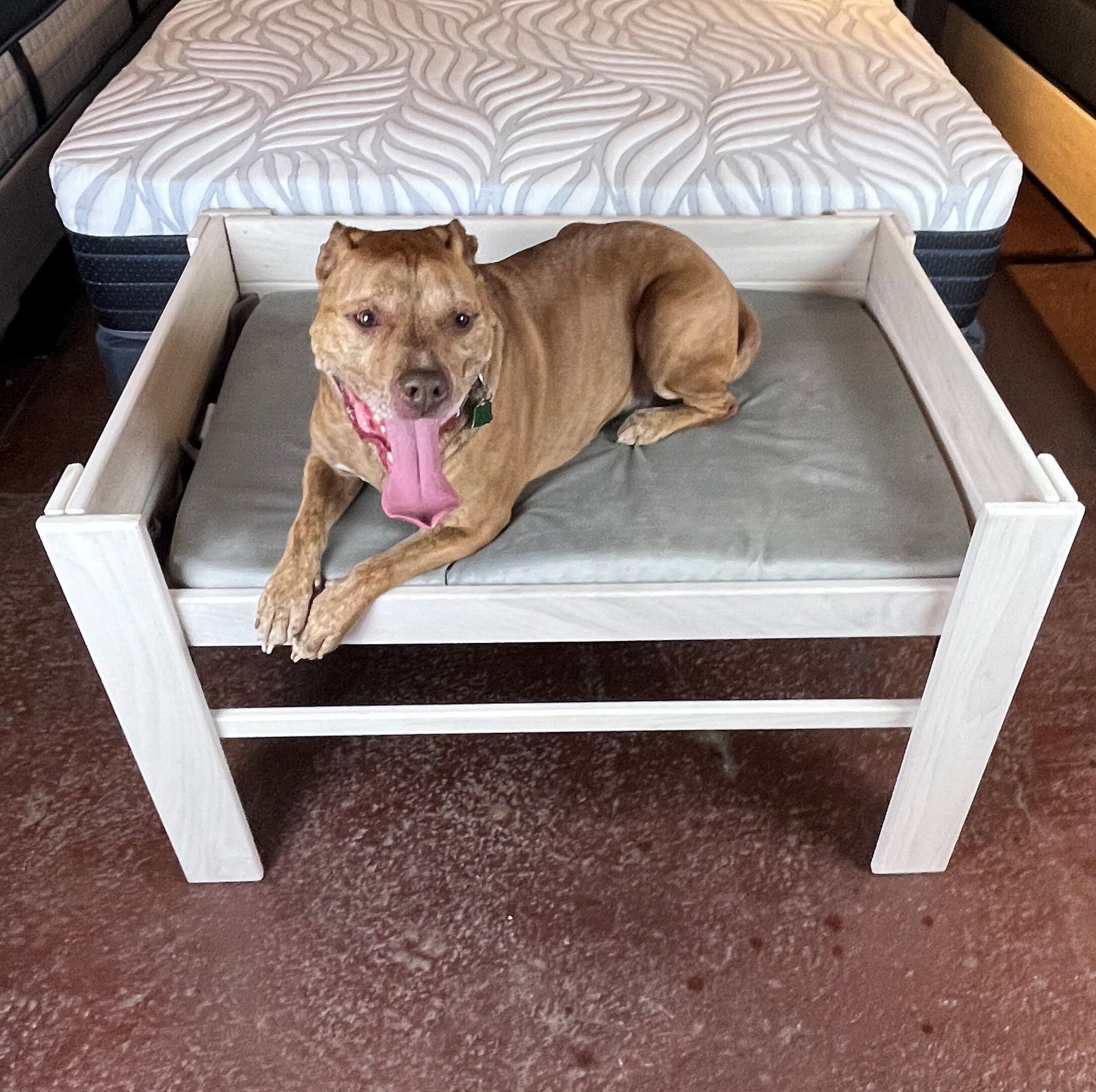 Wooden Elevated Dog Bed Extension Etsy