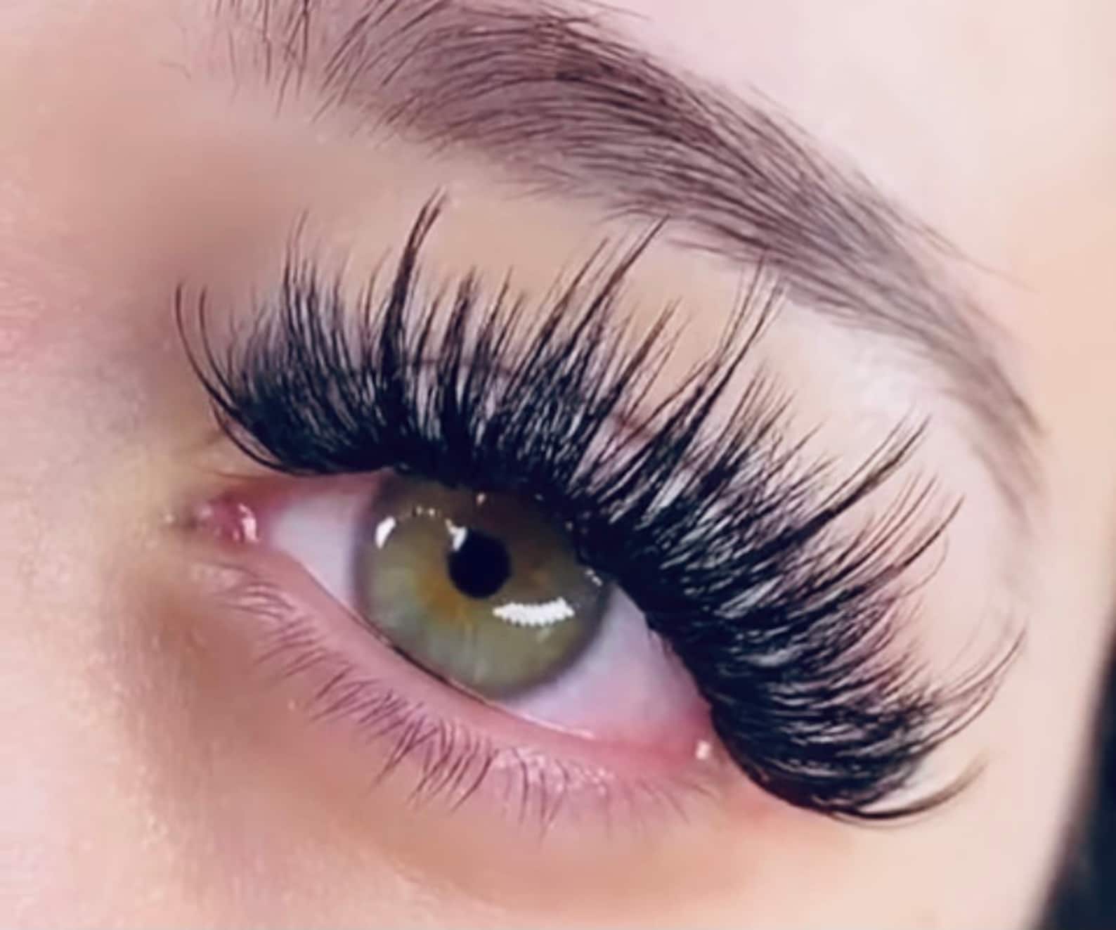 Extensiones de pestañas híbridas | Etsy