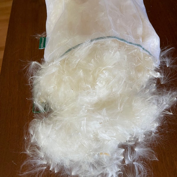 Milkweed Floss, Silk, Fiber, or Fluff, Wind Indicator For Hunting, Certified Organic, Wedding Confetti/Decor, Natural Stuffing or Insulation