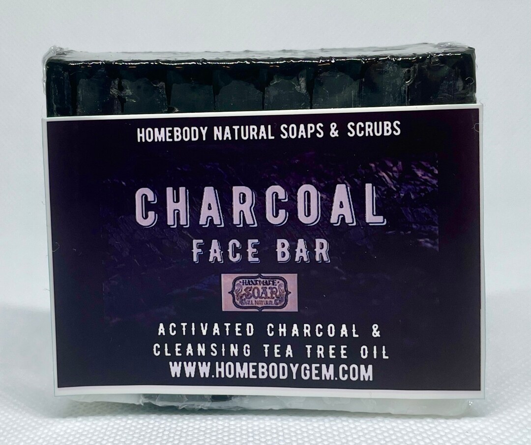 Charcoal Face Bar Etsy