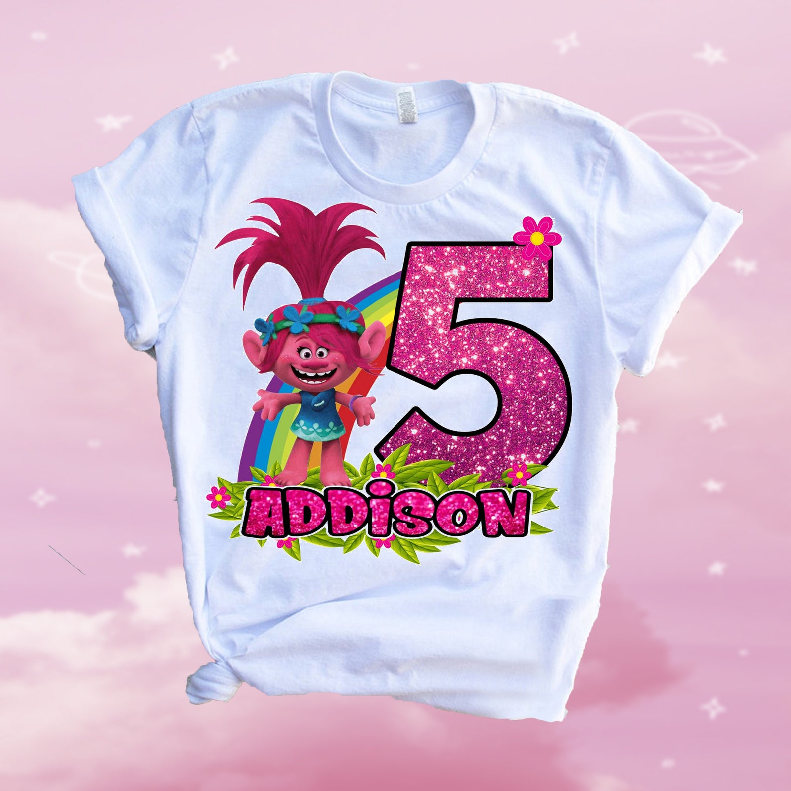 Trolls Birthday ShirtTrolls World Tour shirt Trolls Family | Etsy