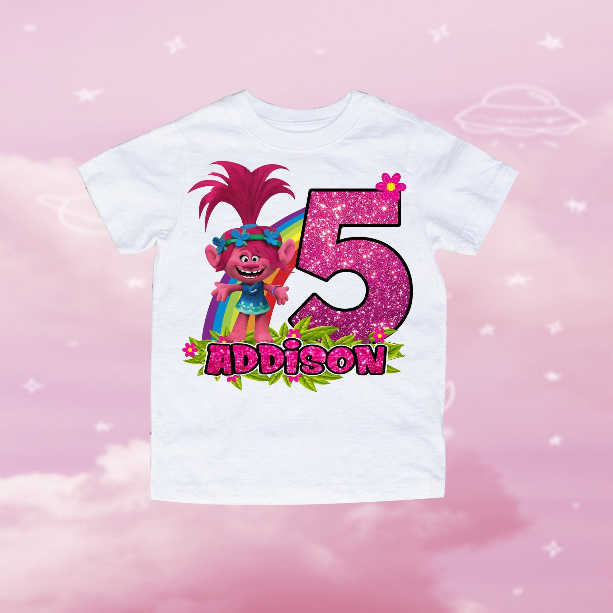 Trolls Birthday ShirtTrolls World Tour shirt Trolls Family | Etsy