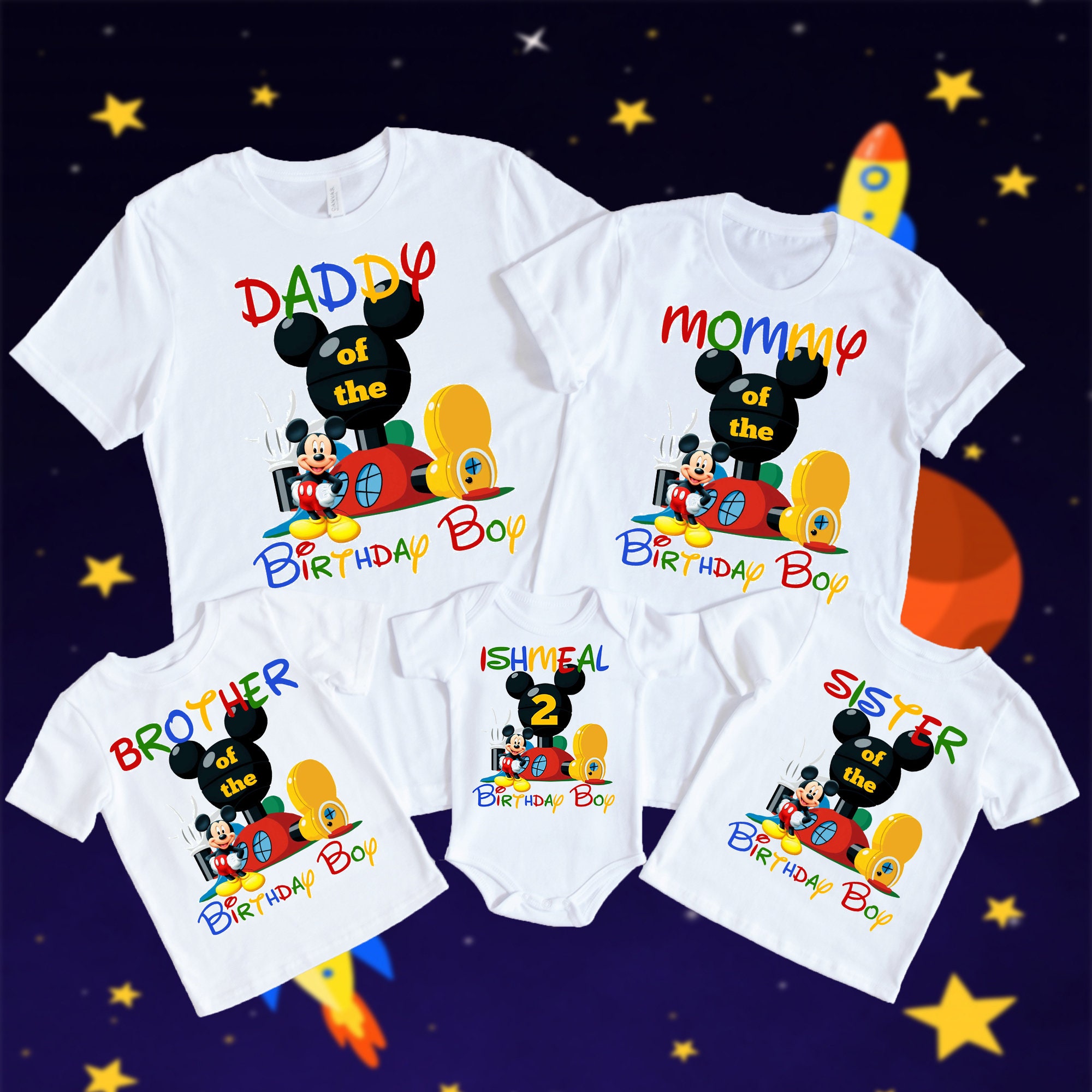 Cumpleaños Camisas De Mickey Mouse Para CumpleaÃ±os Mickey Mouse