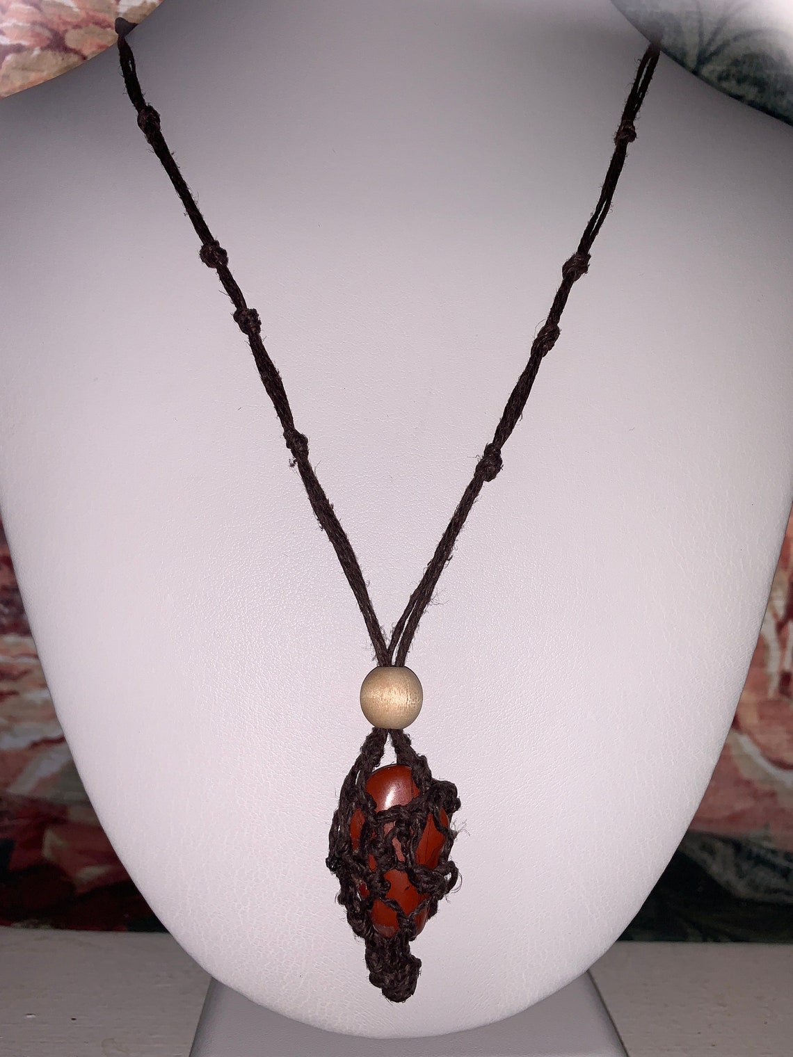 Crystal necklace interchangeable with 4 crystals Etsy