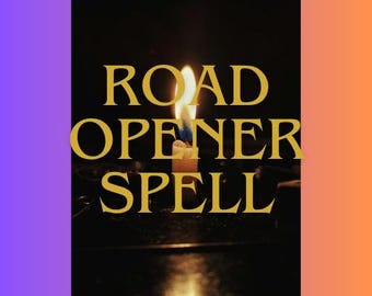 Road Opener, Remove blockages Candle Spell, Block Buster