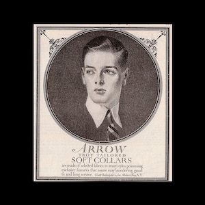 1919 JC Leyendecker Arrow Collar Mens Fashion Magazine Ad - Etsy