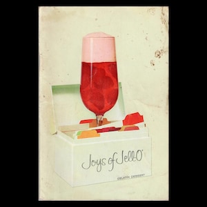 1960s Joys of Jello Pamphlet/Booklet Cookbook