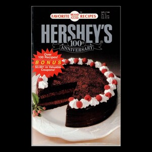 1994 Hershey&#39;s 100th Anniversary Cookbook Booklet/Pamphlet