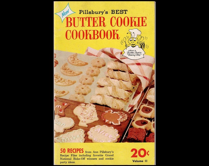 1958 Pillsbury's Best Butter Cookie Cookbook Pamphlet/booklet Volume II ...