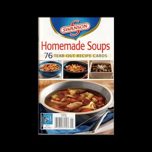 Swanson Homemade Soups Cookbook Booklet/Pamphlet