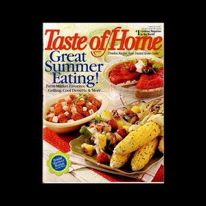 Taste of Home Great Summer Eating! Magazine Cookbook