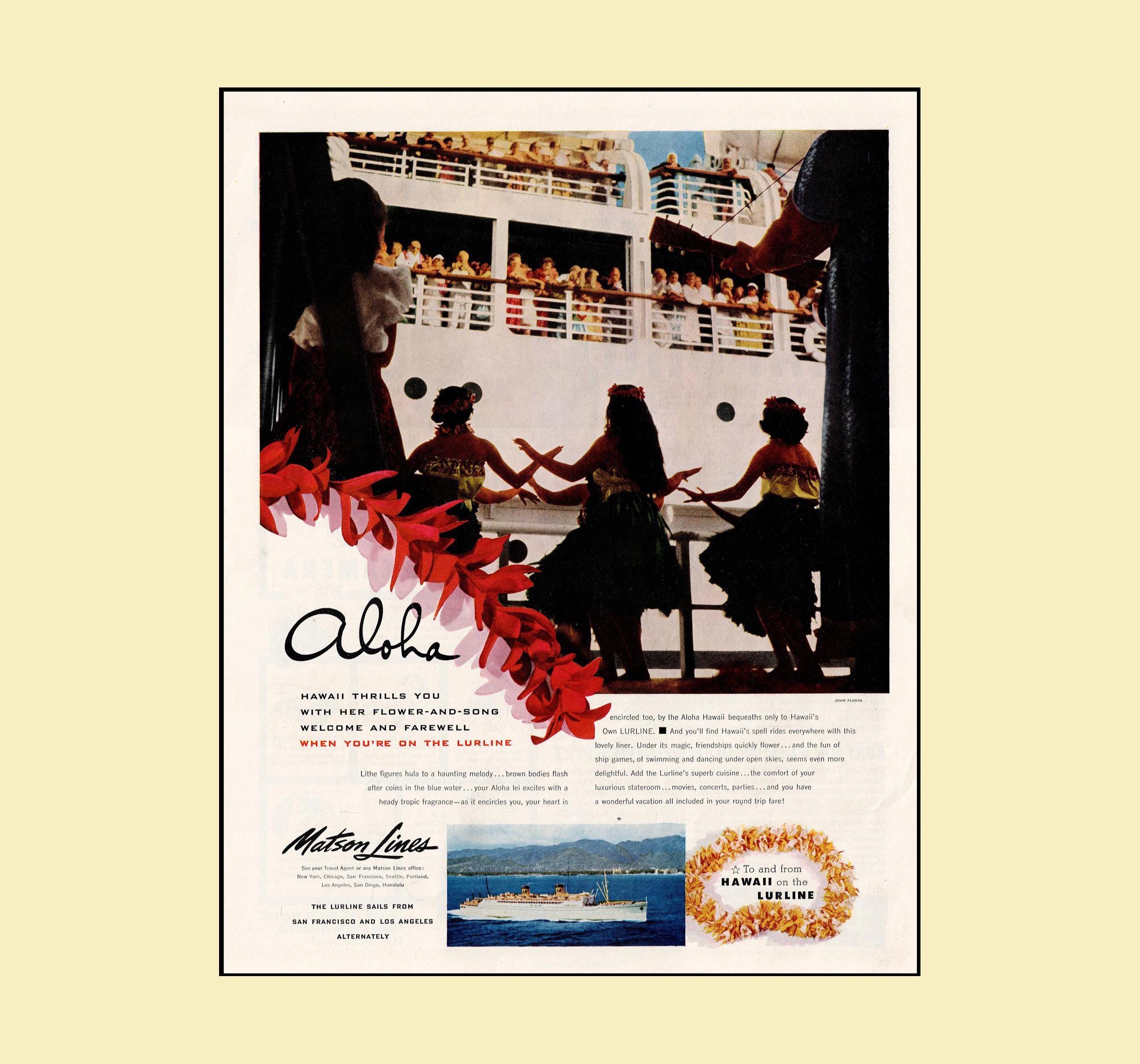 Ss Lurline Matson - Etsy