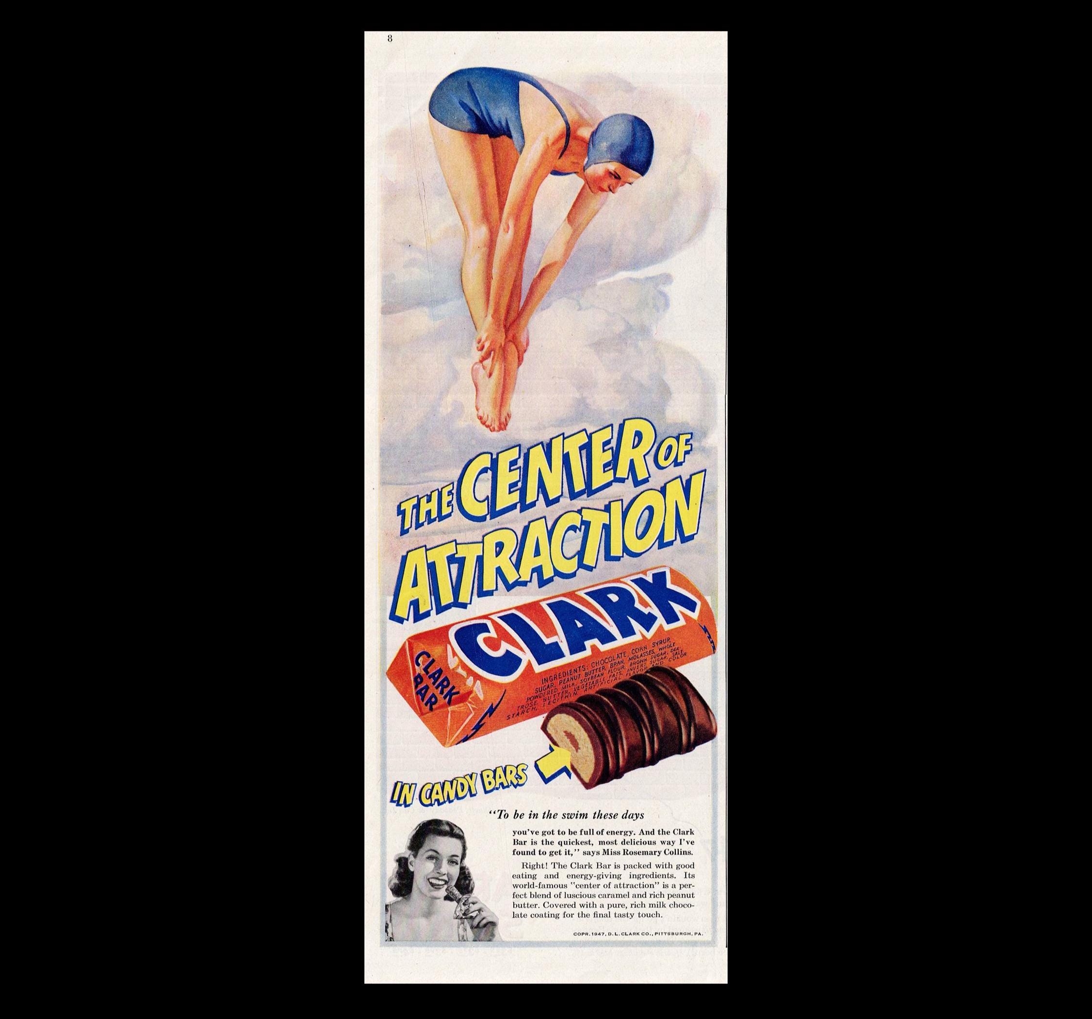 Clark Candy Bar - Etsy