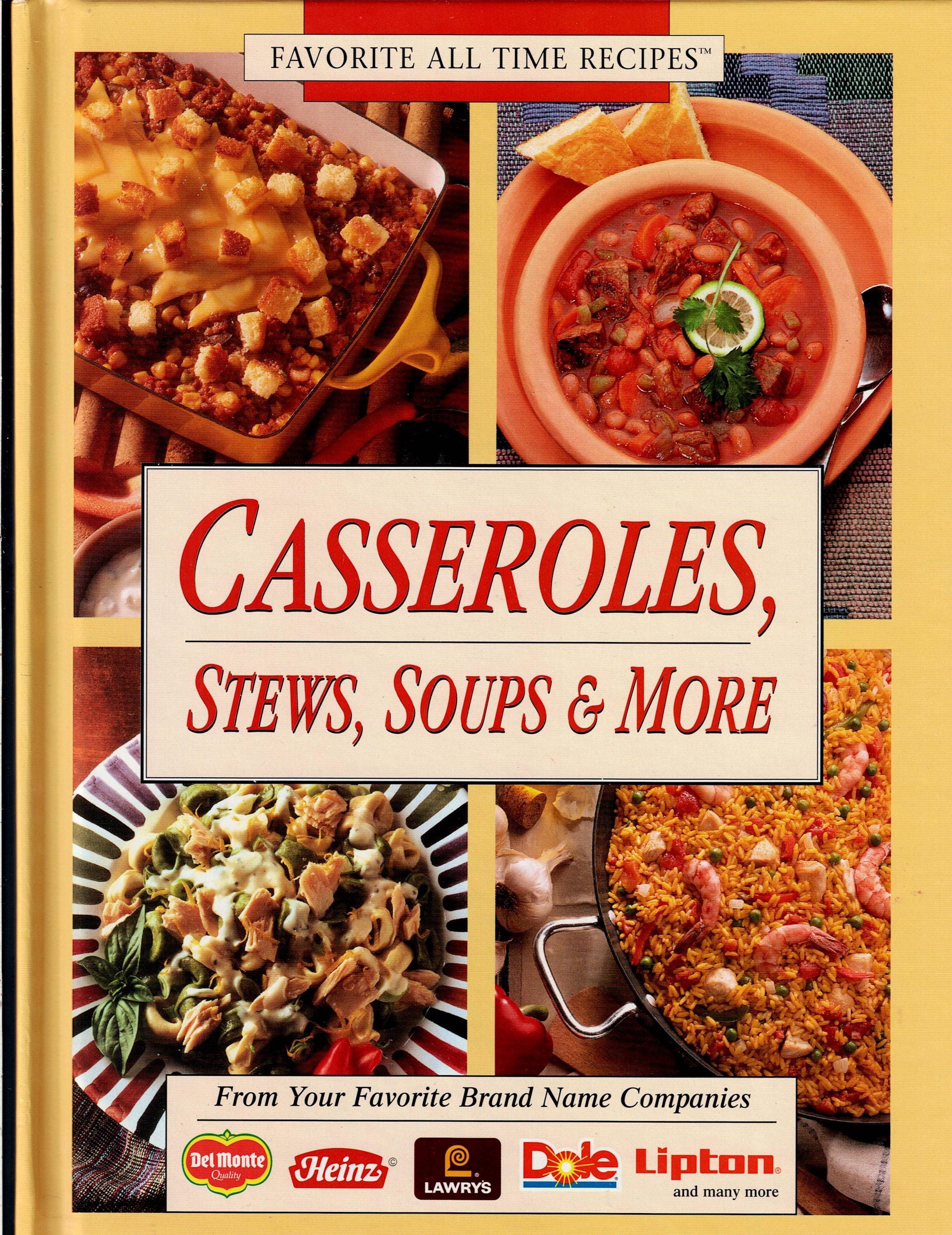 1995 Casseroles Stews Soups & More Cookbook by Publications