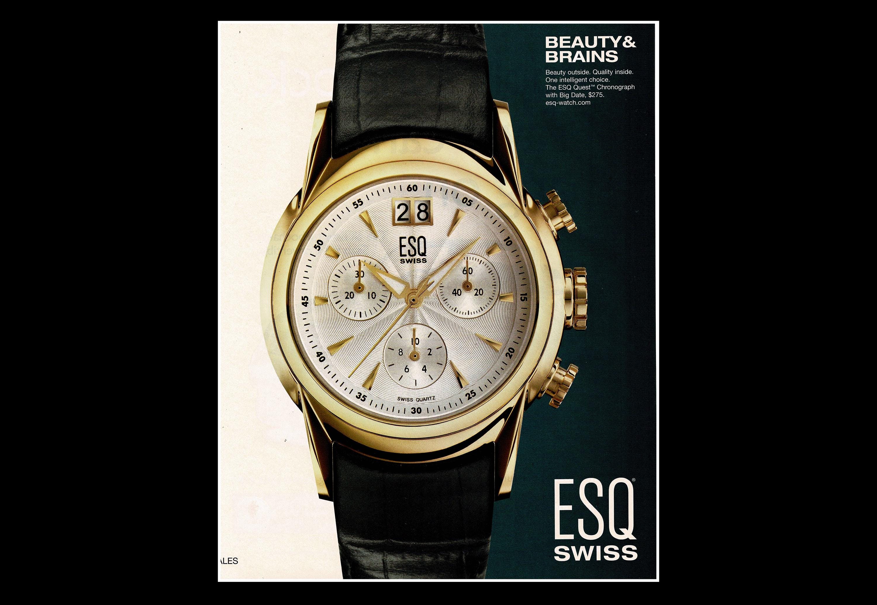 Esq Swiss Watch - Etsy