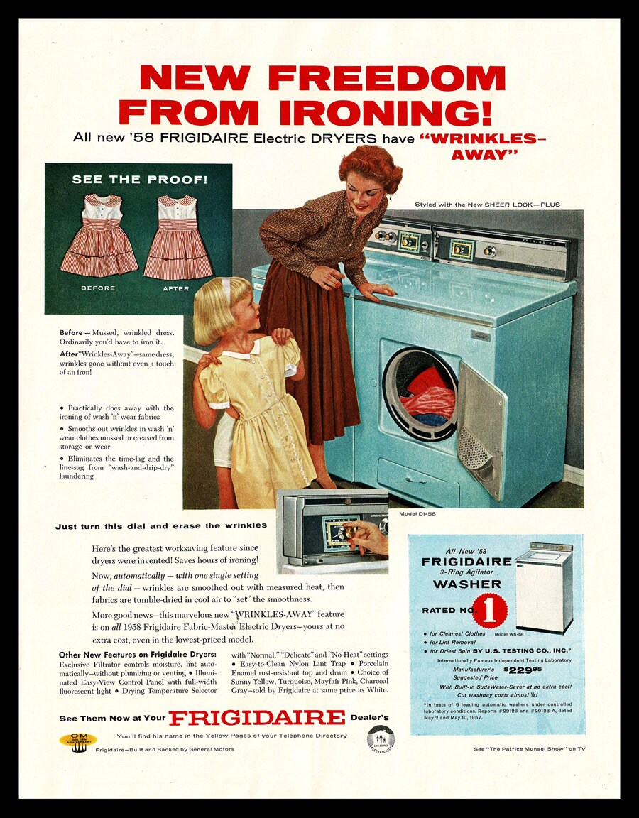 1958 Frigidaire Blue 
