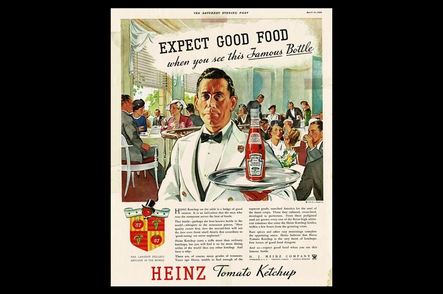 Vintage Heinz Ads - Etsy