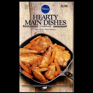 Pillsbury Hearty Main Dishes Cookbook Pamphlet/Booklet