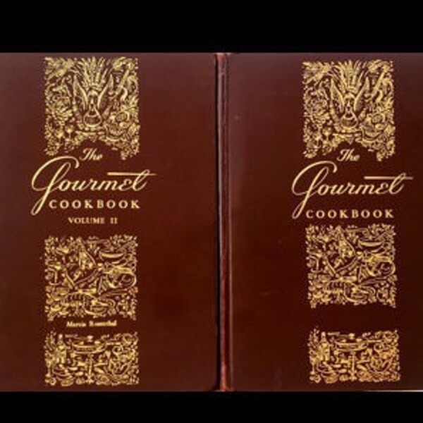 Gourmet Magazine Etsy