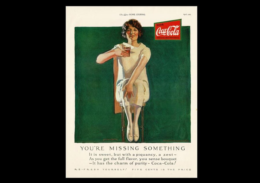 1925 Coca-cola Soda Pop Magazine Ad - Etsy