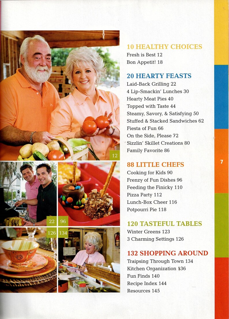 Quick and Easy Meals Magazine Special Paula Deen Collectors Etsy
