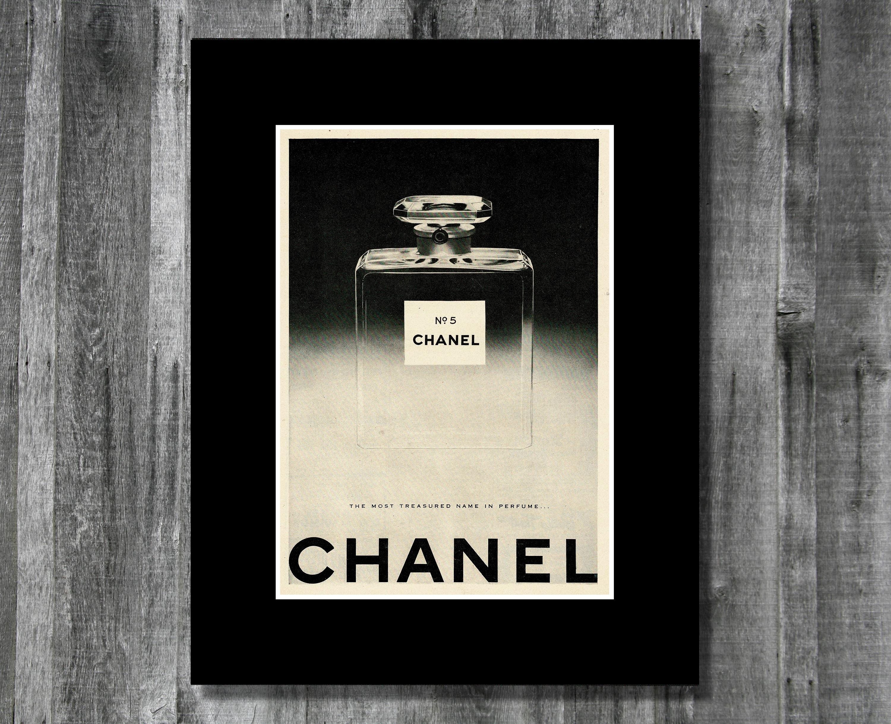 CHANEL N°5 アートプリント 大判 Giselle Bundchen, Surfs Up, CHANEL No.5 Limited Edition
