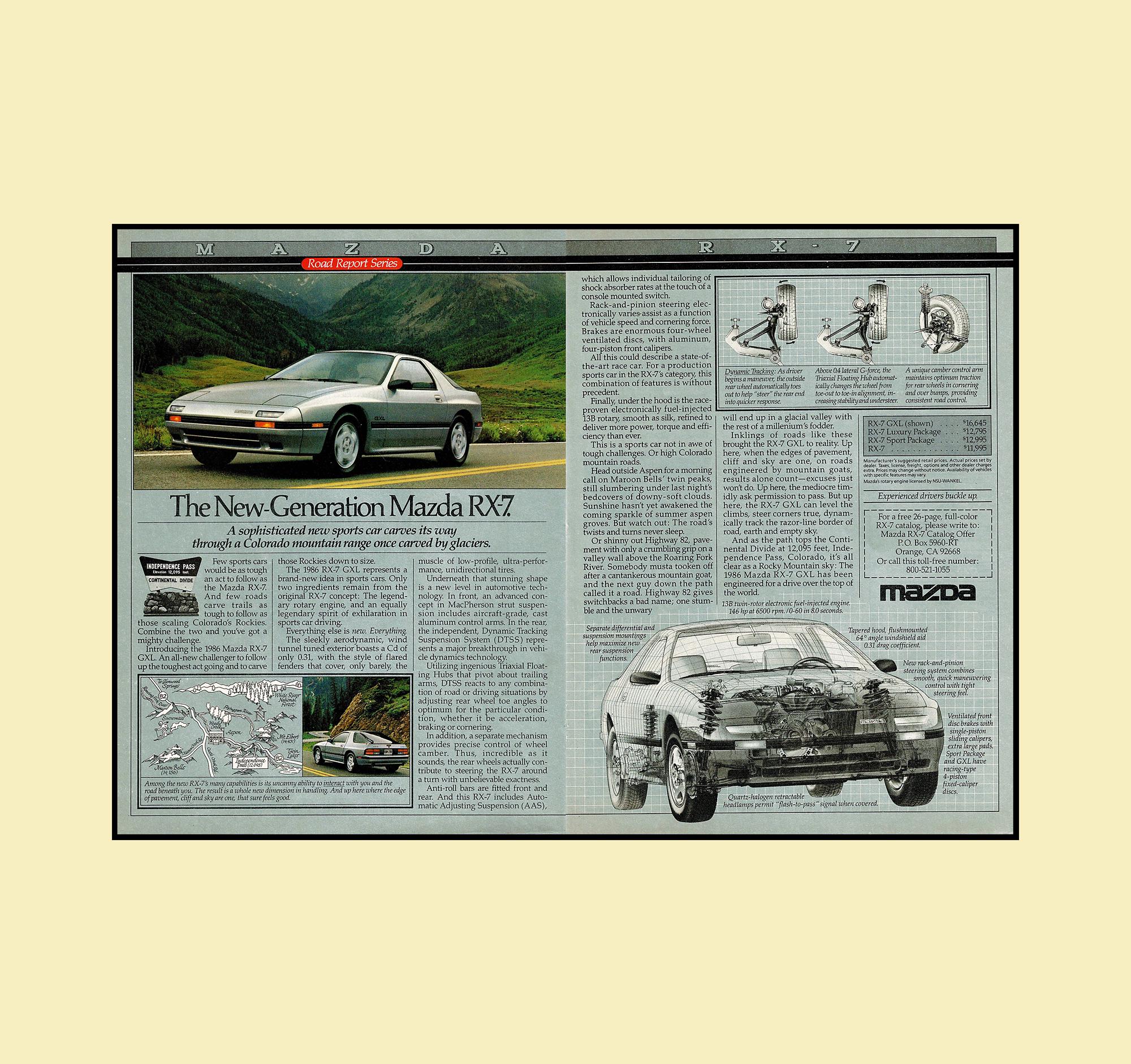 80s Mazda Rx7 Poster - Etsy
