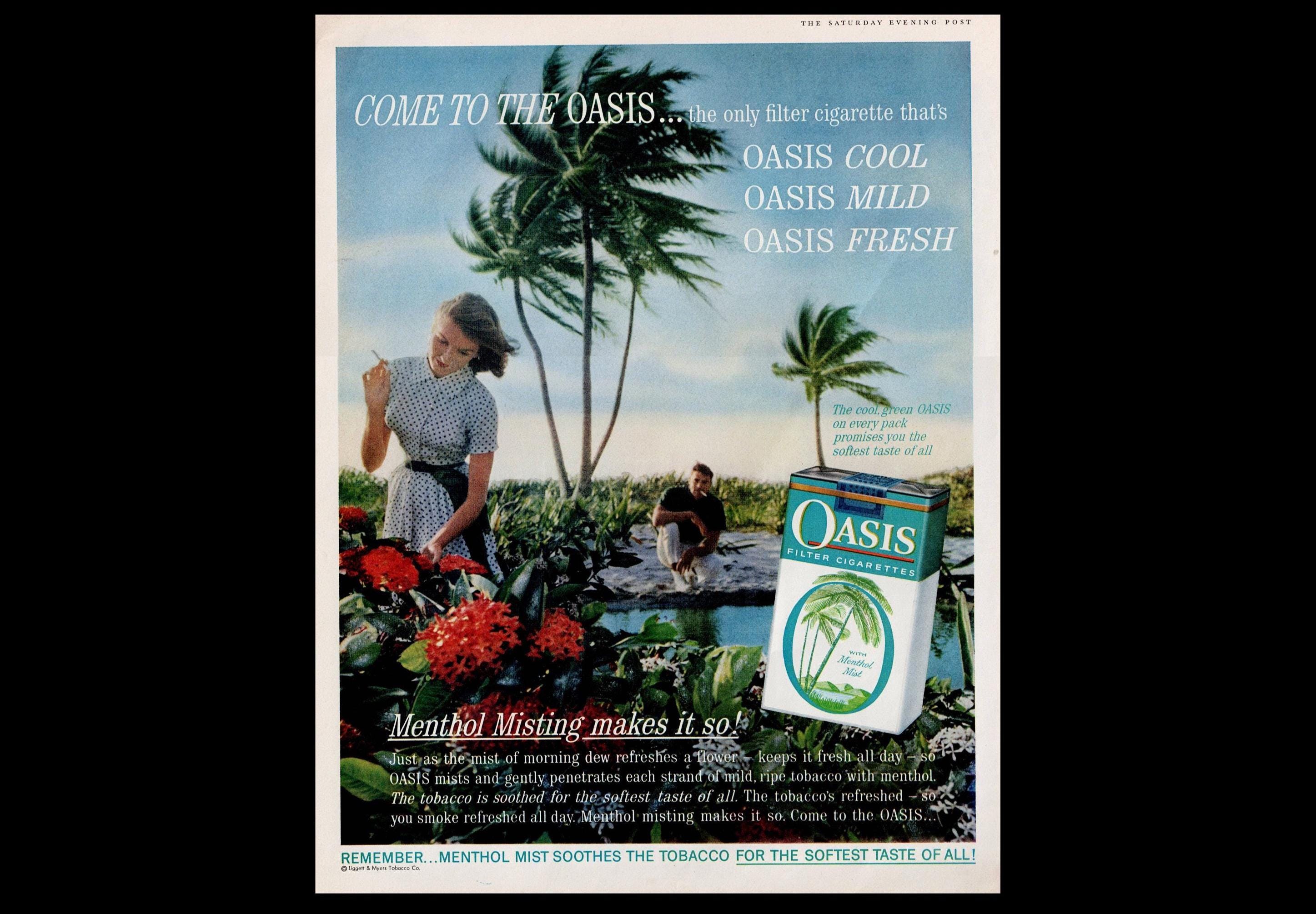 tobacco oasis Oasis Cigarettes