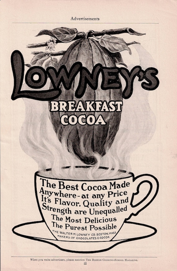 Delightful Cocoa Beverage Makers : retro series hot chocolate