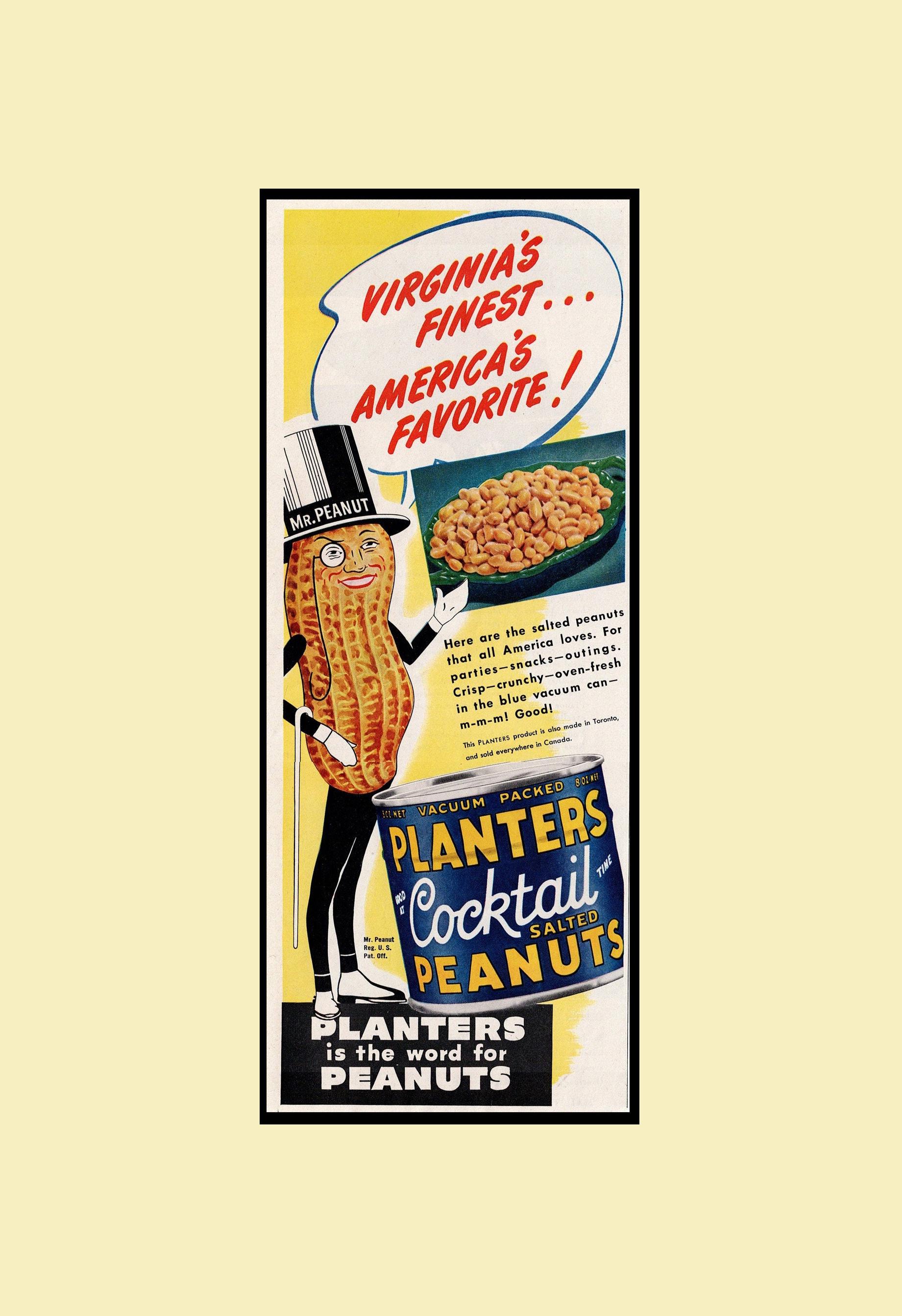Mister Peanut - Etsy