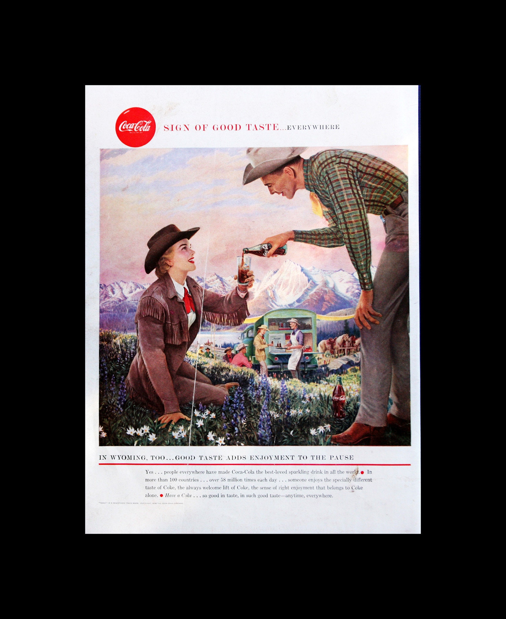 1958 coca cola machine