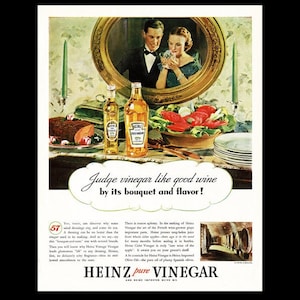 1935 Heinz Vinegar Magazine Ad