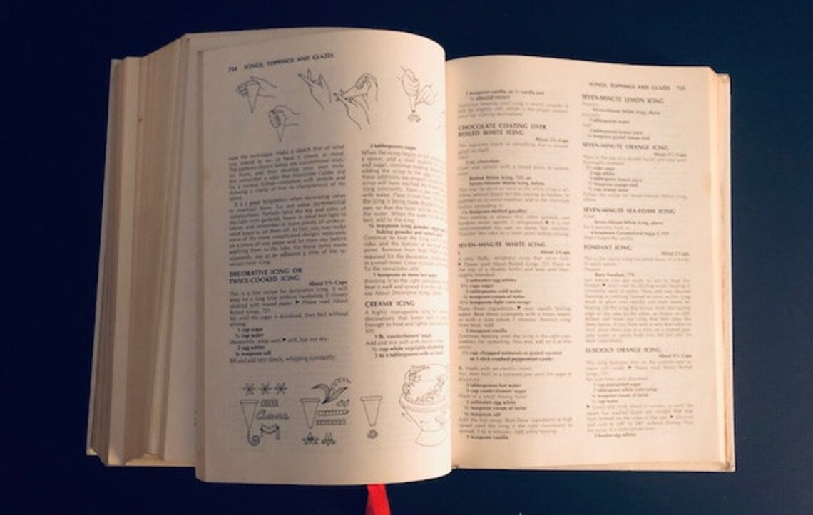 1975 Joy of Cooking Cookbook by Irma S. Rombauer 6th Edition Etsy