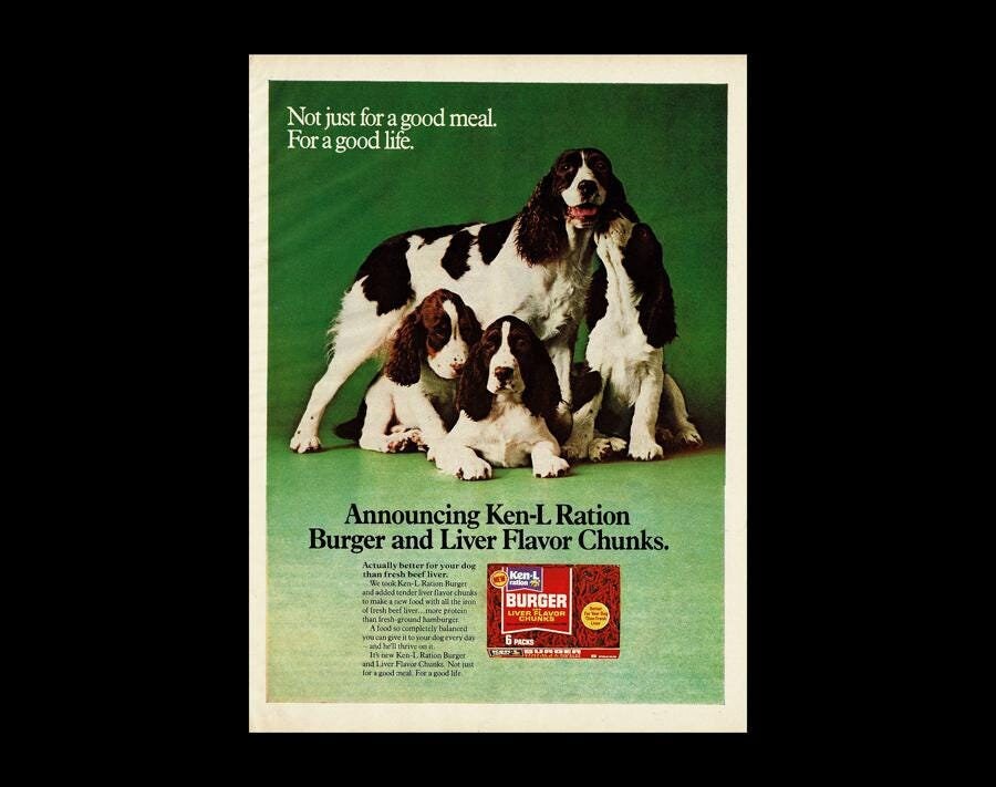 Ken L Ration Dog Food - Etsy