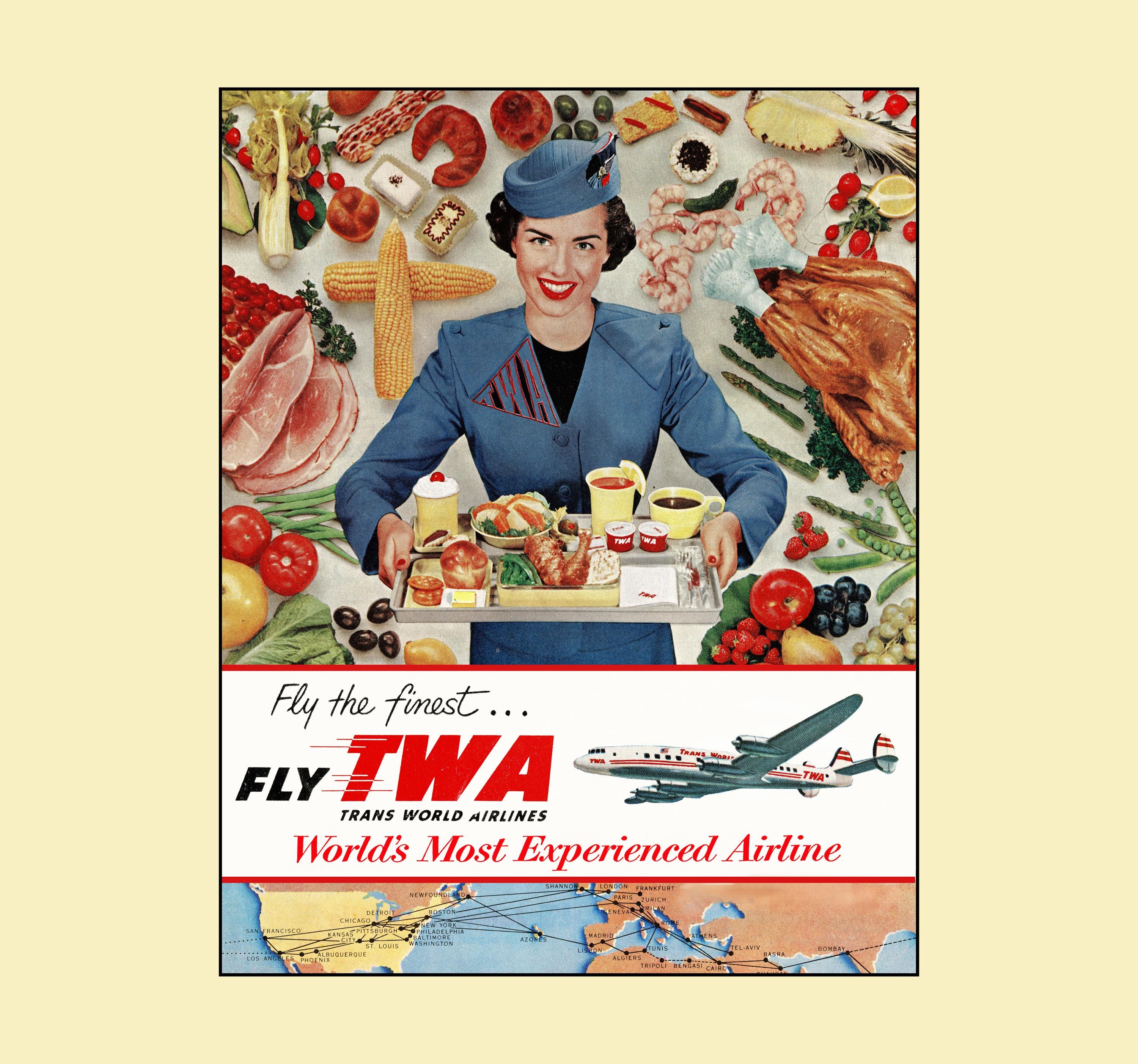 1950s Twa Ads - Etsy