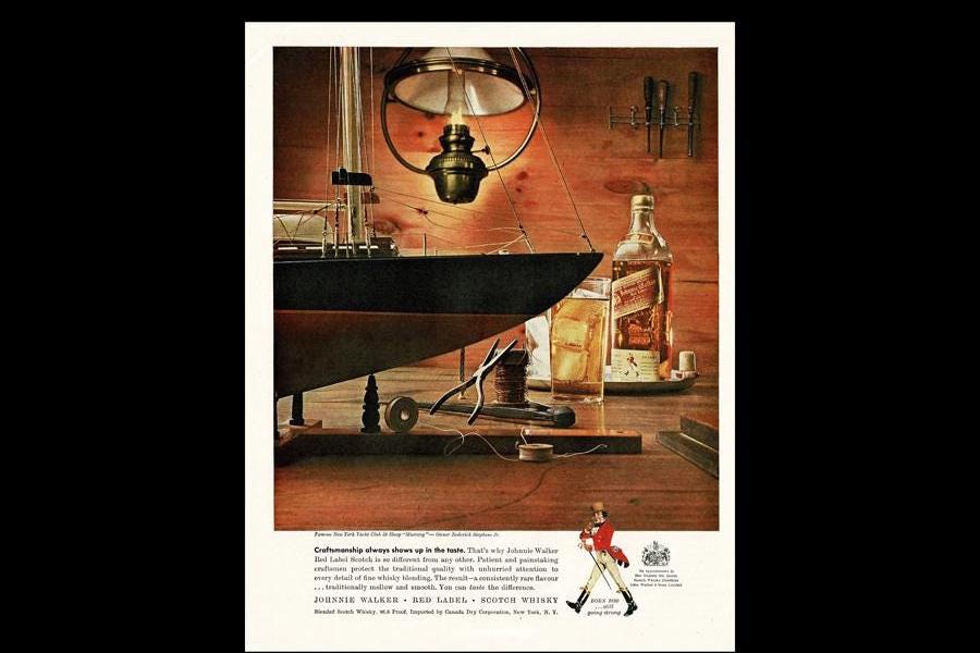 Johnnie Walker Sign - Etsy
