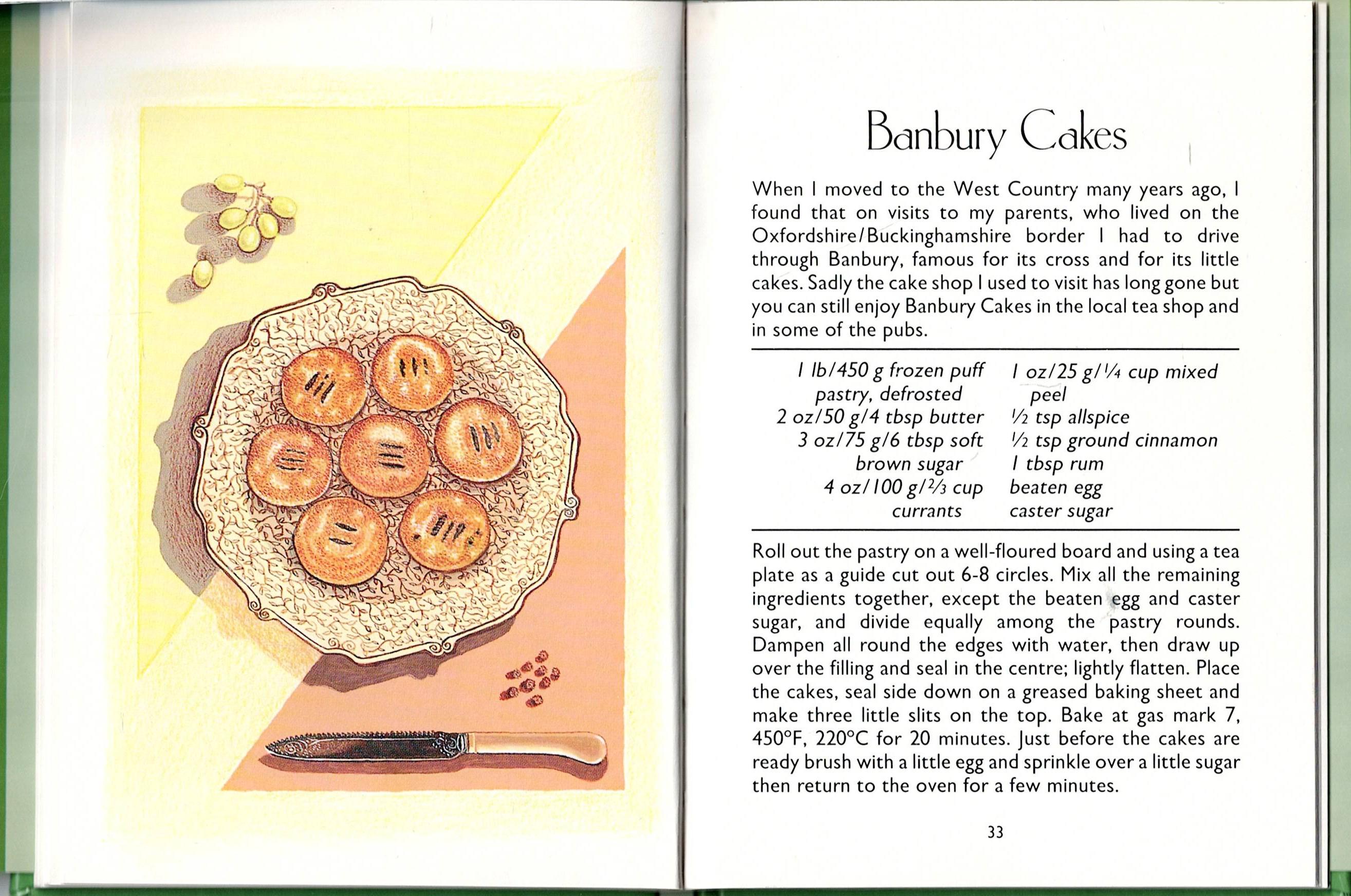 A Little English Book of Teas 1989 Miniature Hardcover Cookbook W