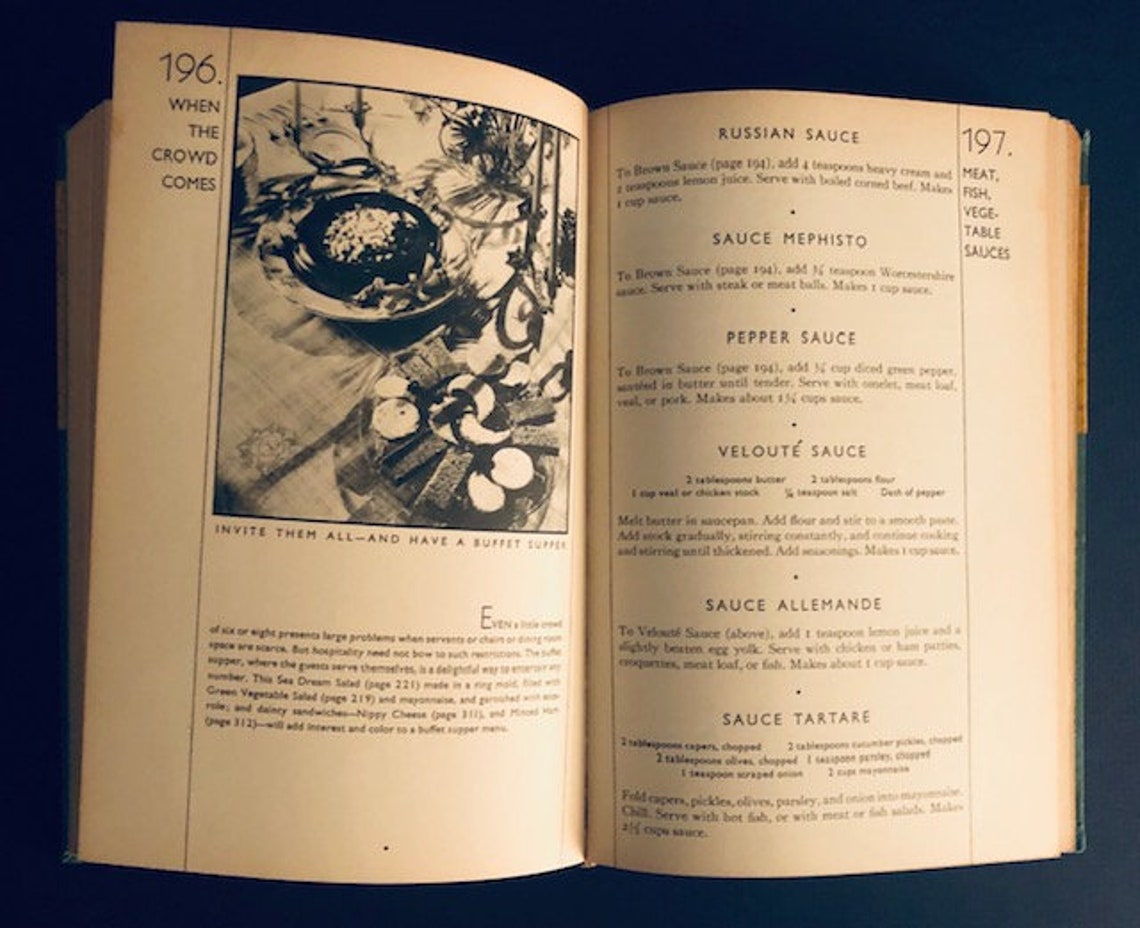 1932 General Foods Cookbook 1st Edition Postum Inc. Post Etsy