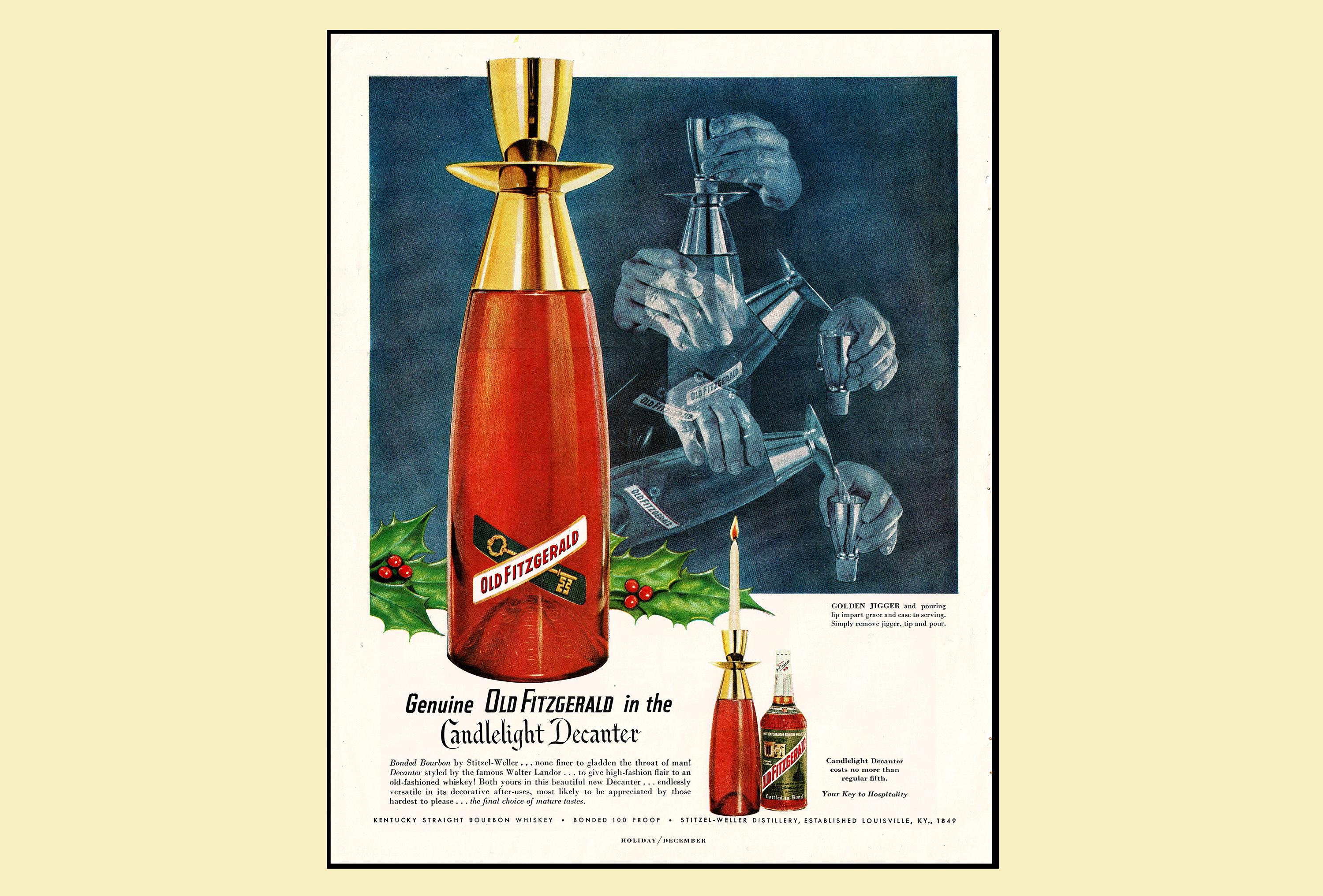 Old Fitzgerald Vintage Bourbon - Etsy