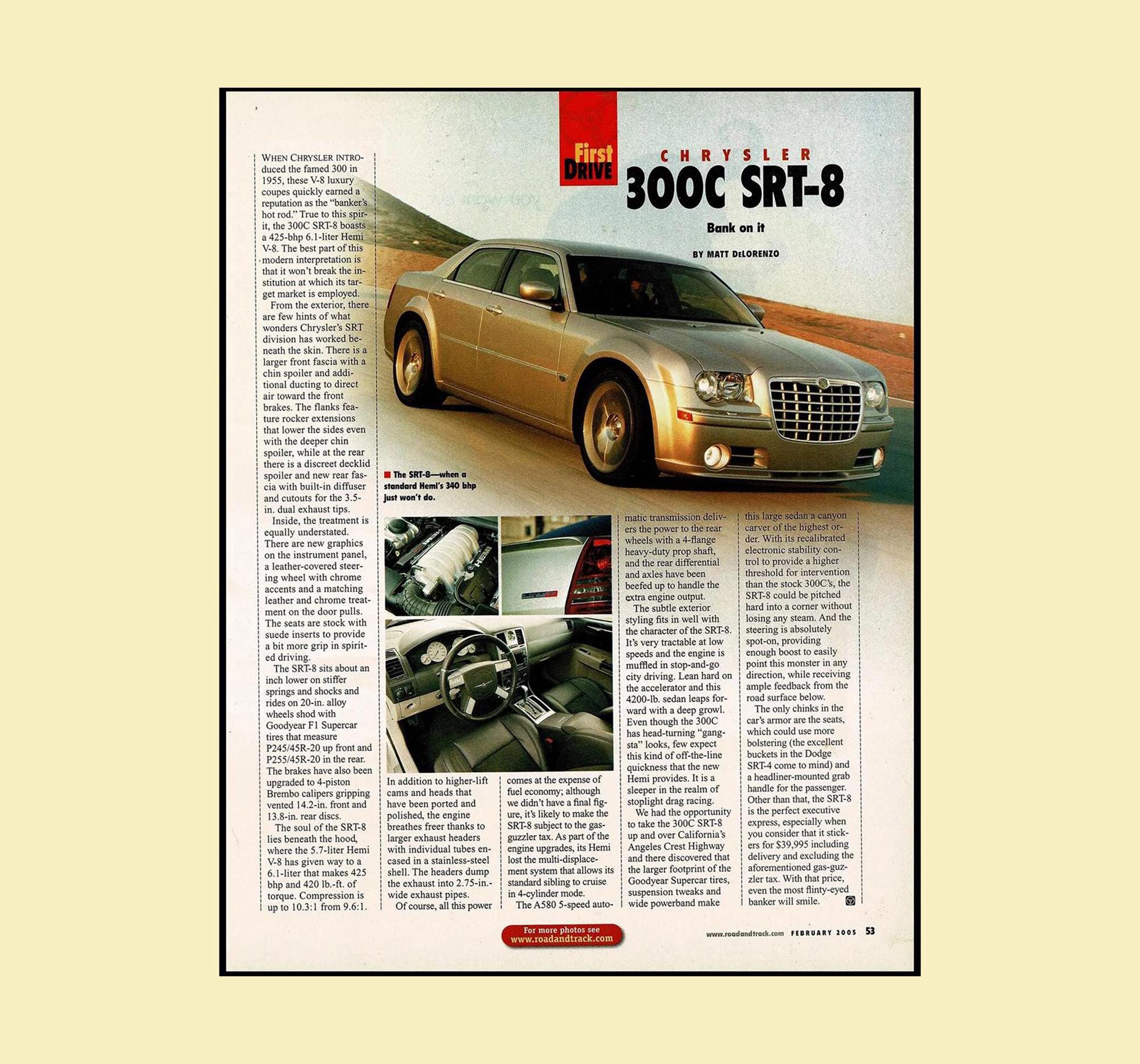 Chrysler 300c Collectible - Etsy
