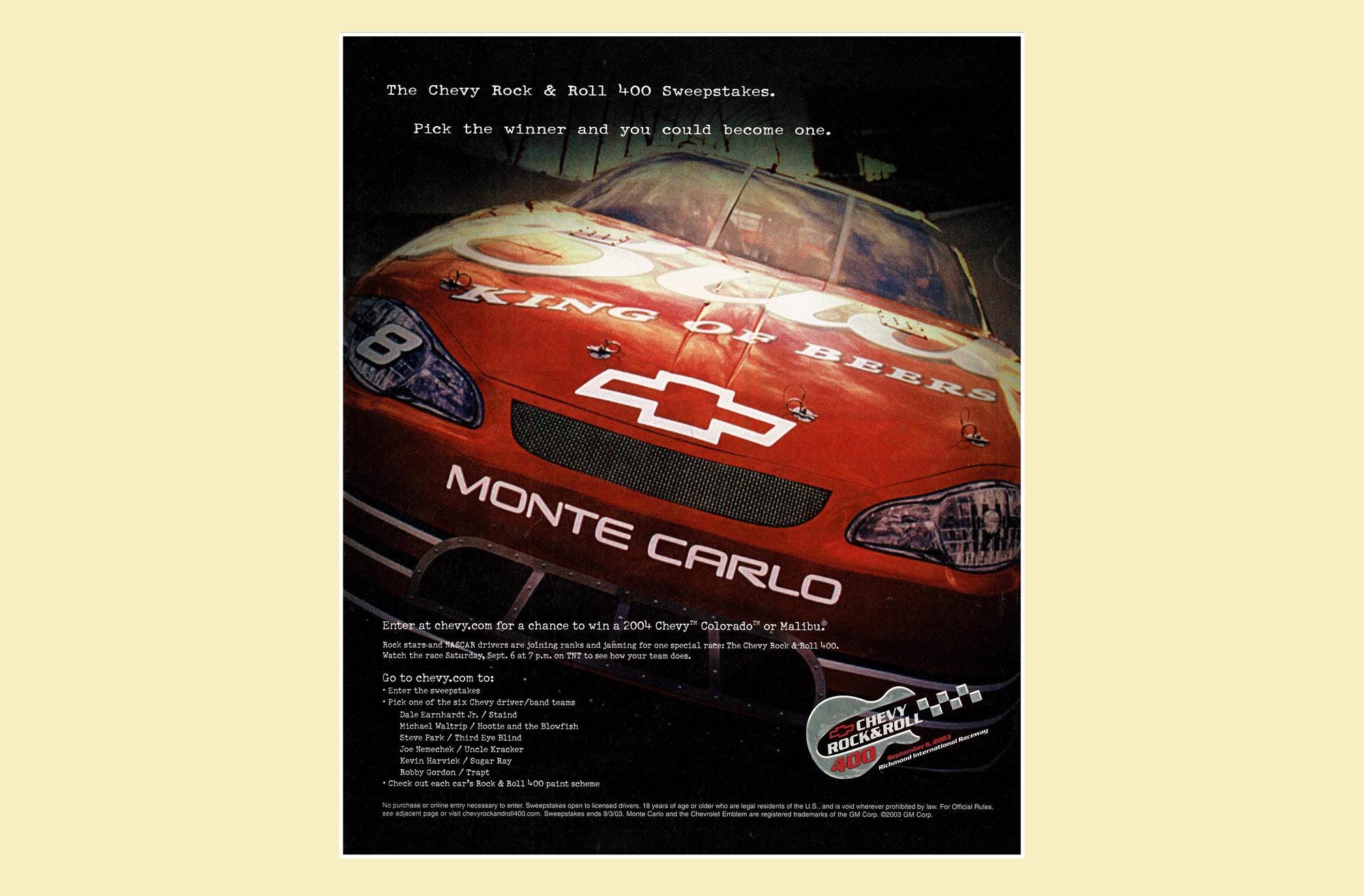 Nascar Ads - Etsy