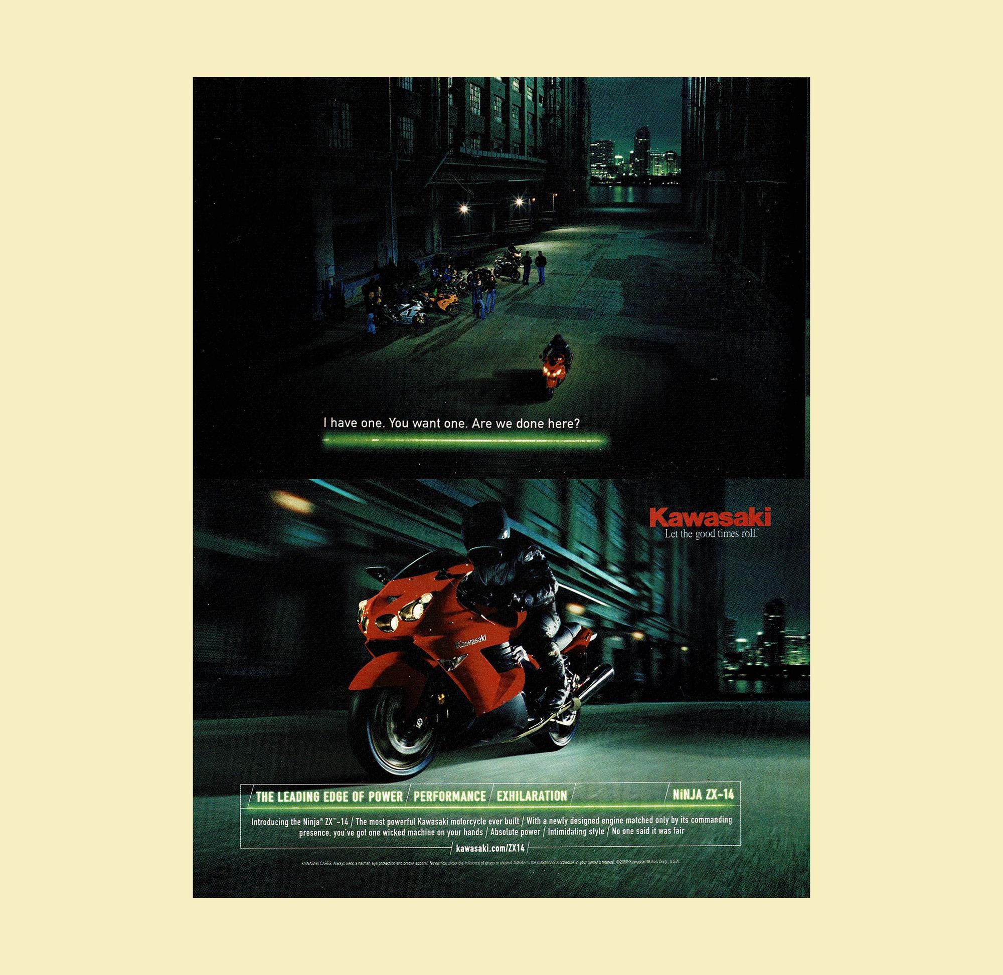Kawasaki Zx 14 - Etsy