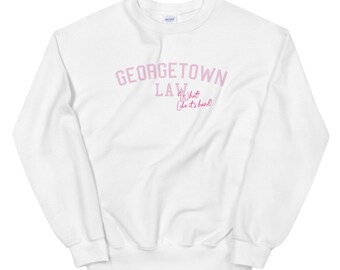 georgetown law sweatshirt