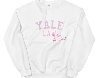 yale law school hoodie