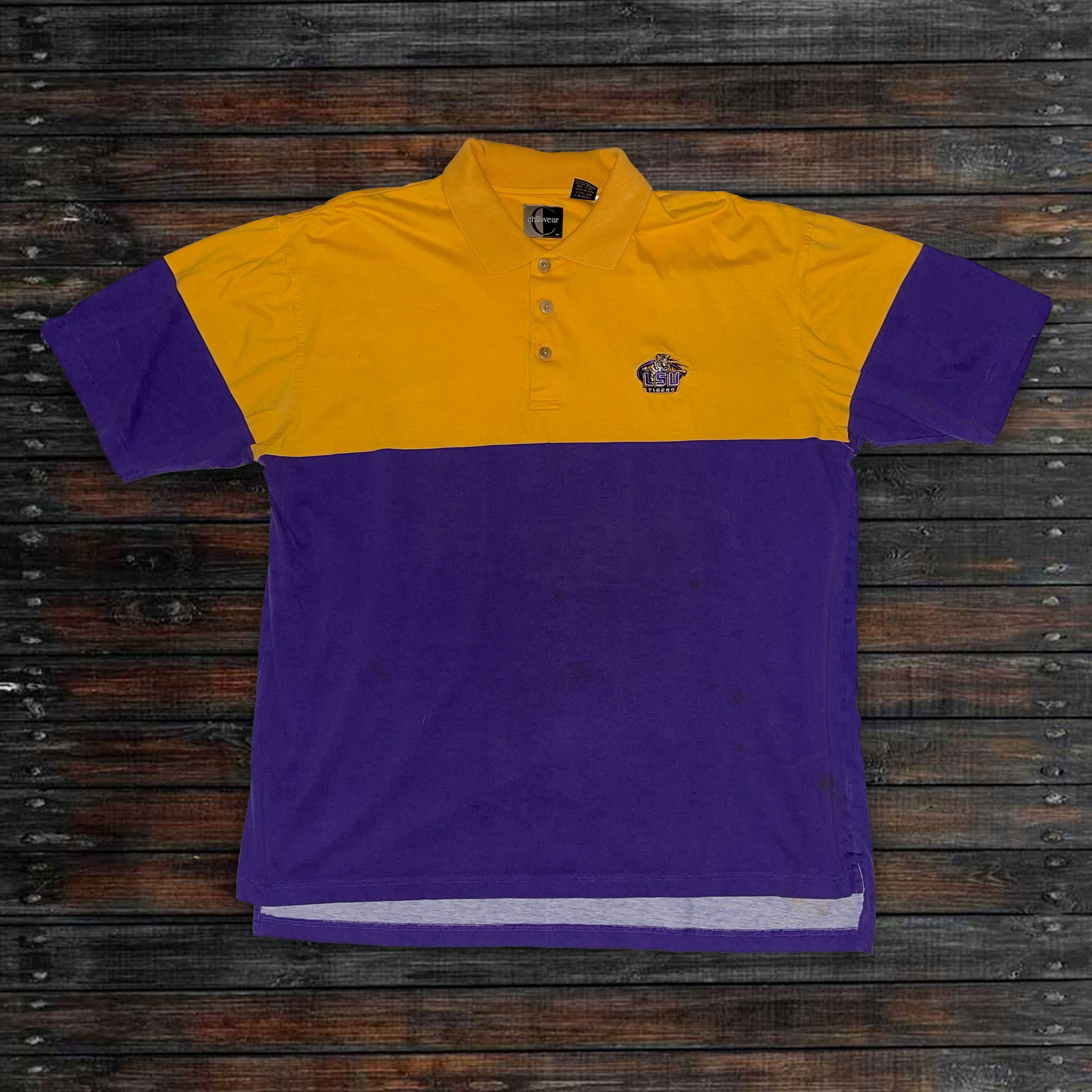 lsu baseball polo