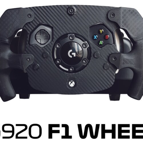 Logitech G29 G923 F1 Steering Wheel Mod Addon With Shifters Etsy