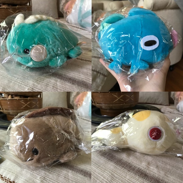 Hachu Nui Medium Reptile and Amphibian Plushies Toreba Japan