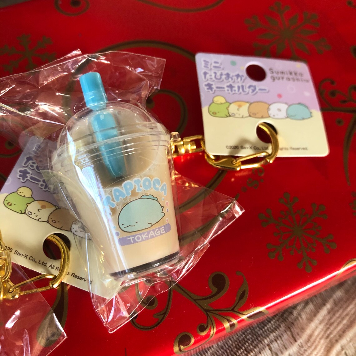 San-X Sumikko Gurashi Boba Bubble Tea Drink Keychains | Etsy