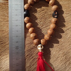 wrist mala, prayer beads, buddha